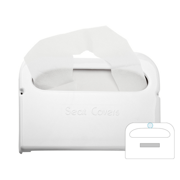 Dispenser Protection Toilet Seat White ABS Dispenser Protection Toilet Seat White ABS